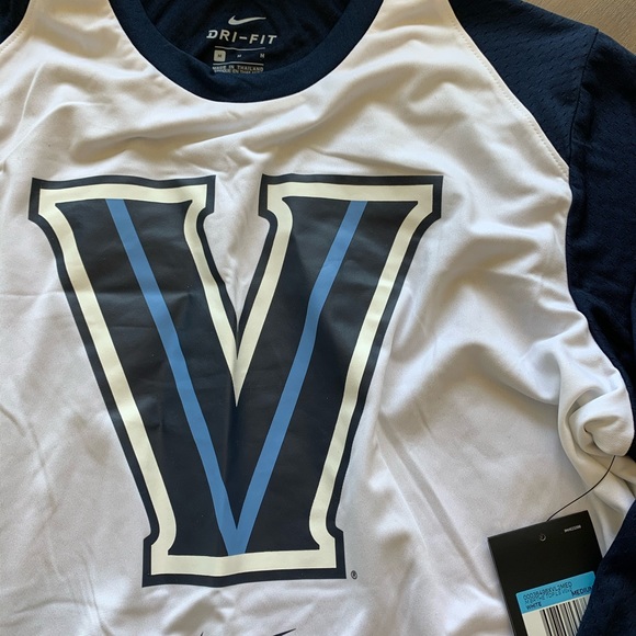 Villanova dri fit basketball long sleeve shirt - Picture 2 of 2